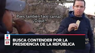 Tunden a Ricardo Anaya por su gira a comunidades marginales