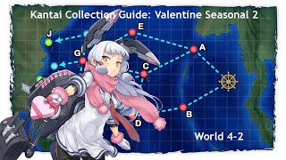 Kantai Collection Guide: Valentine Seasonal Quest 2 World 4-2