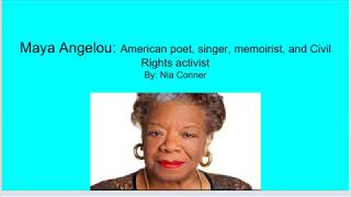 African American Heros: Maya Angelou