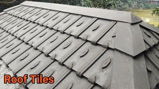 Roof Tiles চার চালা ছাদের টালি ডিজাইন Raaj Construction