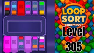 Loop Sort Level 305 Walkthrough Solution