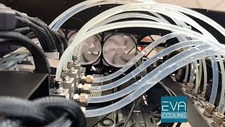 Evaporative Liquid Cooling in Action for AI Processor #EvaporativeLiquidCooling #TwoPhaseCooling #AI