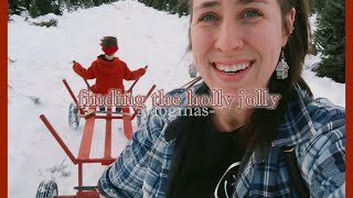 Finding the Holly Jolly ❄︎ cutting down the perfect tree & putting up the christmas decor | VLOGMAS