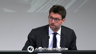 L’ ULTIMA ASSEMBLEA di Andrea AGNELLI da presidente della Juve: “Dimettermi non è stato facile"
