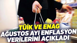 TÜİK ve ENAG Ağustos Ayı Enflasyon Verilerini Açıkladı I KRT Haber