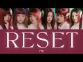 IVE(아이브)-「 RESET 」【日本語字幕/日本語訳/パート分け/歌詞/和訳】