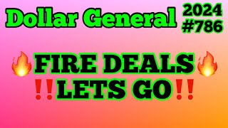 2024#786🔥Dollar General Couponing🔥FIRE DEALS🔥LETS GO‼️Must Watch👀👀