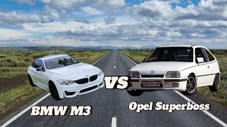 Opel Super Boss challenging an M3🇿🇦