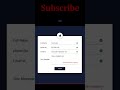 JavaScript Form Validation Made Easy 🔥✨   #shorts