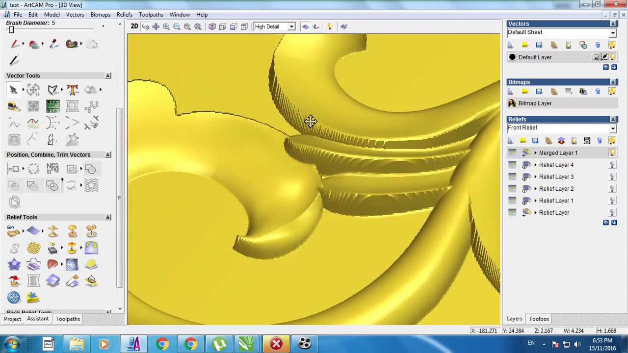 Artcam Tutorial Part2 Youtube