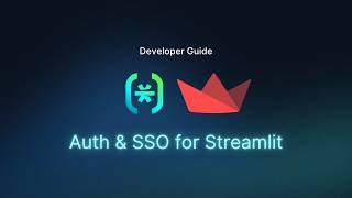 Adding Authentication and SSO to a Streamlit App