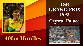 Myrtle Bothma's 1st European race -  1992 TSB Grand Prix, Crystal Palace - 400m Hurdles