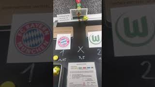 Sportwetten-Würfel, Bayern München - VfL Wolfsburg