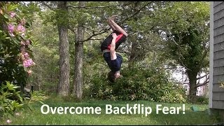 How To Overcome Backflip Fear!