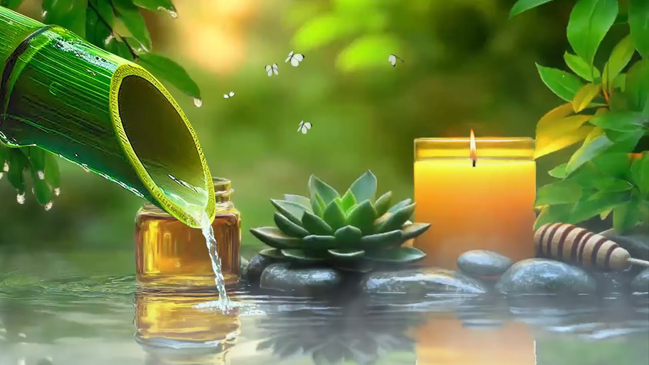 Beautiful Relaxation Music рџњї Spa Piano Water Sounds For Stress Relief