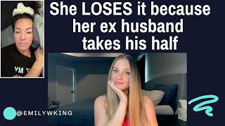 Ex wife can't handle the consequences of divorce.