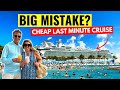We Booked a CHEAP 4 Day Caribbean Cruise! Bad Idea?