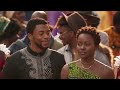 شخص بيحصل على قوه خارقه بعد ما شرب من مشروب فضائي ..وبيصحي قوه النمر الاسود ملخص فيلمblack panther