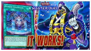 I Can't Believe This Actually Works - Runick Superheavy Samurai Decklist | Yu-Gi-Oh! Master Duel