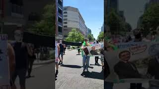 Türkmenistan. Amerika, Waşington.  Miting. 3-nji parça.