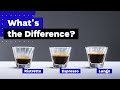 Ristretto, Espresso vs Lungo: What's the difference?