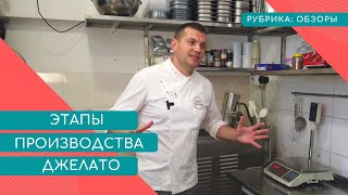 ЭТАПЫ ПРОИЗВОДСТВА ИТАЛЬЯНСКОГО МОРОЖЕНОГО (ДЖЕЛАТО)