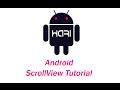 Android Hari : Scrollview Android Tutorial