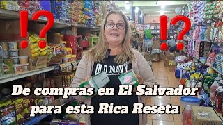 De Compras en El Salvador para una rica reseta⁉️Que será⁉️