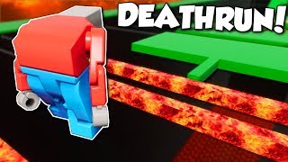 DEATHRUN IN BRICK RIGS? - Brick Rigs Multiplayer Gameplay - Lego deathrun challenge