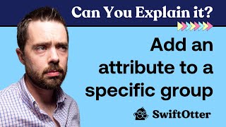How to add an attribute to a specific group, across all sets? | Can You Explain It? Knowledge Bite