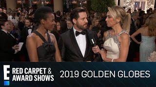 Edgar Ramirez Promotes Gender Equality at 2019 Golden Globes | E! Red Carpet & Award Shows