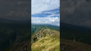 Sněžka (Sniezka) is the highest peak in The Karkonosze Mountains. Czech Republic #shorts