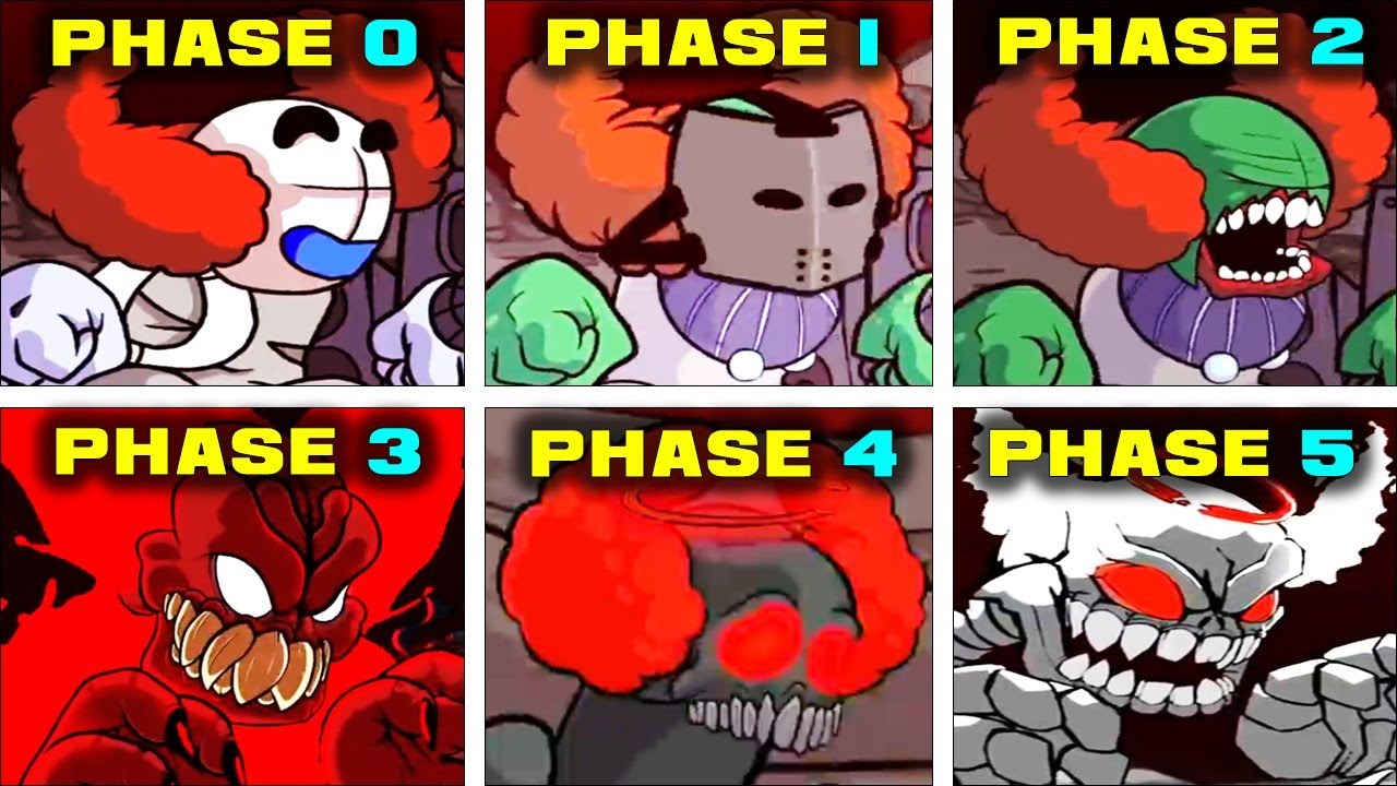 Evolution Of All Tricky Phases Phase 0 1 2 3 4 5 Vs Friday Night