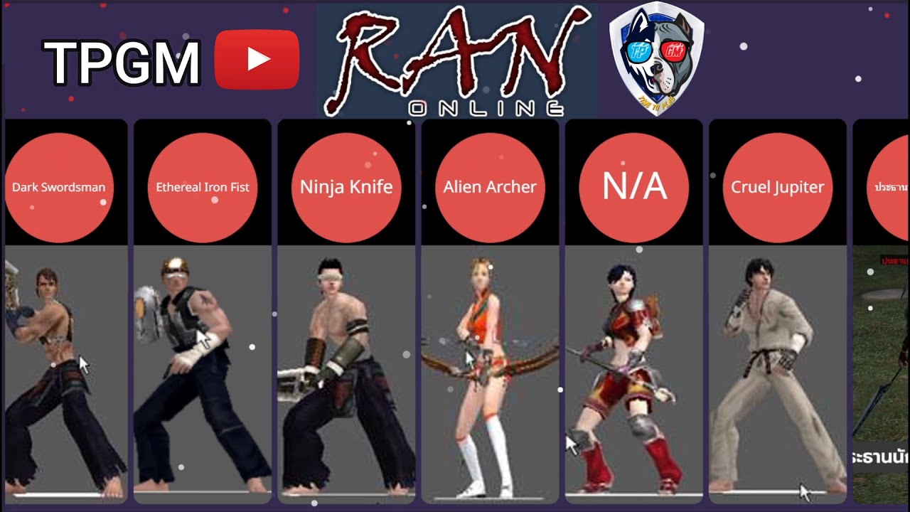 RAN ONLINE All Bosses รวมบอสในตำนานแรนออนไลน์ - YouTube