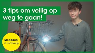 3 tips om veilig onderweg te gaan! | Veilig Verkeer Nederland