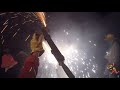 correfoc de manresa 2017 moscada final de la plaça major. hd1080.gopro