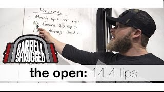 CrossFit Open 14.4 WOD Tips and Strategy by Barbell Shrugged - TECHNIQUEWOD