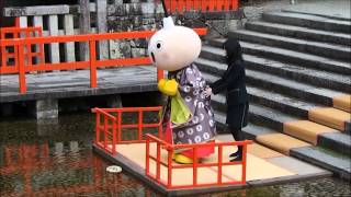 下鴨神社　たわわちゃんの流し雛