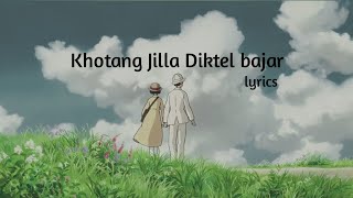 New Nepali Song "Khotang Jilla Diktel Bajar" (lyrical Video) Cover By @bakemono_gurung