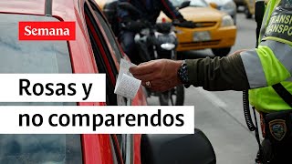 Puesto de control de Policía entrega regalos y no comparendos |