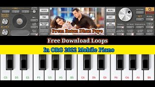 Prem Ratan Dhan Payo Song || On ORG 2022 Mobile Piano keyboard