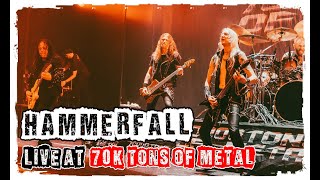 HammerFall Brings Epic Power Metal to 70000TONS OF METAL! 🚢🔥