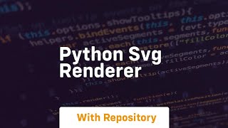 python svg renderer