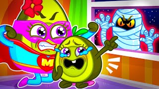 Mommy, I Can't Sleep 😣 Pit and Penny's Bad Dreams + More Cartoons for Kids with Avocado Baby 🥑