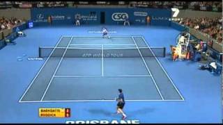 Brisbane International 2011 : Andy Roddick vs Marcos Baghdatis