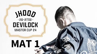 【FULL FIGHT】JHOOD DEVILOCK MASTER CUP 2024 / MAT 1 【ブラジリアン柔術】