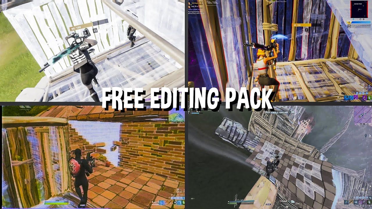 THE BEST *FREE* FORTNITE EDITING PACK! (Edit Like Numby, Sack, Dignal ...