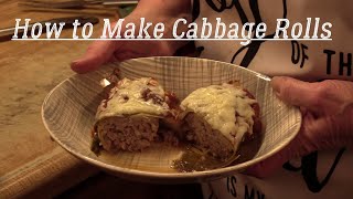 How to make Cabbage Rolls - Foods from years gone by - #homestead #homesteading