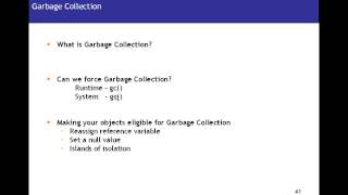 Java Tutorial 10 Java Garbage Collection