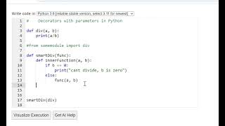 Decorators with Parameters in Python Important Interview Question